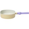 image:imageNeoflam Better Finger Macaroon Color Cast Aluminum Oval Grillpan 10 inch Yellow Induction IH No Lid
