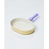 image:imageNeoflam Better Finger Macaroon Color Cast Aluminum Oval Grillpan 10 inch Yellow Induction IH No Lid