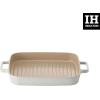 image:imageNeoflam FIKA 11inch 28cm Ivory IH Rectangular Grill Pan Impact Induction HeatingRectangular