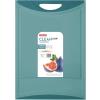 image:imageNeoflam Flutto Poly Cutting Board  Purple Durable Plastic KnifeScratch Resistant Large Handle Kitchen Essential 115 x 8 x 04 inchesBlue