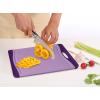 image:imageNeoflam Flutto Poly Cutting Board  Purple Durable Plastic KnifeScratch Resistant Large Handle Kitchen Essential 115 x 8 x 04 inchesPurple
