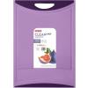 image:imageNeoflam Flutto Poly Cutting Board  Purple Durable Plastic KnifeScratch Resistant Large Handle Kitchen Essential 115 x 8 x 04 inchesPurple