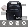image:imageNeoflam Microban Antimicrobial Plastic Cutting Board 3 Sets BPA Free NonSlip EZ Grip Handle Dishwasher Safe Reversible Use Large Juice Grooves Blue GrayGranite BlackGray