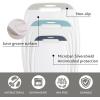 image:imageNeoflam Microban Antimicrobial Plastic Cutting Board 3 Sets BPA Free NonSlip EZ Grip Handle Dishwasher Safe Reversible Use Large Juice Grooves Blue GrayGray