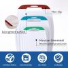 image:imageNeoflam Microban Antimicrobial Plastic Cutting Board 3 Sets BPA Free NonSlip EZ Grip Handle Dishwasher Safe Reversible Use Large Juice Grooves Blue GrayMulticolor