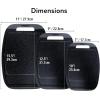 image:imageNeoflam Microban Antimicrobial Plastic Cutting Board 3 Sets BPA Free NonSlip EZ Grip Handle Dishwasher Safe Reversible Use Large Juice Grooves Blue GrayGranite BlackGray