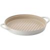 image:imageFIKA Kitchen Nonstick BBQ Grill Pan with Handle Healthy Cooking Ceramic Coating Griddle Pan Induction Compatible Barbeque Skillet Dishwasher amp Oven Safe Made in Korea 11 X 9810 Round
