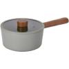 image:imageNeoflam FIKA 17QT 18cm Mid Night IH Saucepan with Glass Lid Full Induction HeatingMid Night