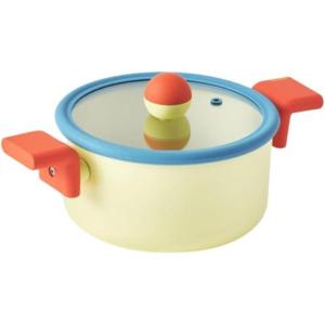 image:imageDanish Kitchen Nonstick Forged 8 Stock Pot with Lid Healthy Cooking Non Stick Ceramic Coating Multi Casserole Induction Compatible Cookware for Stew Soup Noodle Made in Korea 27qt  20cm