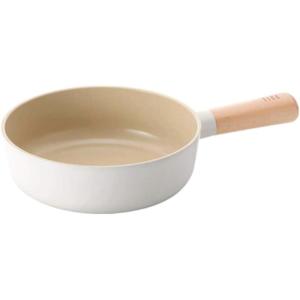 image:imageFIKA 7 inch Mini Stir Fry Wok with Wooden Handle Induction Compatible Cookware for All Stovetops Kitchen Essential Ceramic Coating Skillet Healthy Cooking Omelet Frying Pan Made in Korea 18cm