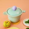 image:imageBetter Finger Kitchen Essential 6 Inch Rice Pot with 2 Lids Healthy Nonstick Ceramic Coating Cooking 16QT Stockpot Soup Pot Induction Compatible Cookware Made in Korea MintMint