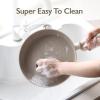 image:imageNeoflam Chou Chou Kitchen Nonstick 95Inch Stir Frying Pan with Handle BBQ Egg Omelet Skillet Induction Compatible Cookware Cooking Round Tamago Pan Made in Korea 24cm