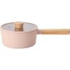 image:imageFIKA Kitchen Cooking Essential 17QT Sauce Pan with Lid Nonstick Ceramic Coating Saucepot with Wood Handle Induction Compatible Cookware Soup Stew Noodle Boiling Pot Made in Korea 7  18cm