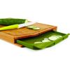 image:imageBamboo Cutting Board with Tray GreenGreen