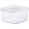 image:imageNeoflam Airtight Smart Seal Food Storage Container Set of 3  Crystal Clear Body  Modular Stackable Nestable Design 27L Square06L