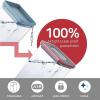 image:imageNeoflam Airtight Smart Seal Food Storage Container Set of 3  Crystal Clear Body  Modular Stackable Nestable Design 27L Square06L