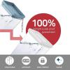 image:imageNeoflam Airtight Smart Seal Food Storage Container Set of 3  Crystal Clear Body  Modular Stackable Nestable Design 27L Square27L