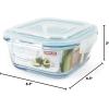 image:imageNeoflam CLOC Glass Food Storage Container w Airtight Lid Clear 51 ozSquare