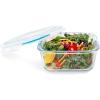 image:imageNeoflam CLOC Glass Food Storage Container w Airtight Lid Clear 51 ozSquare