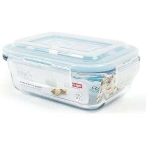 image:imageNeoflam CLOC Glass Food Storage Container w Airtight Lid Clear 51 ozRectangular