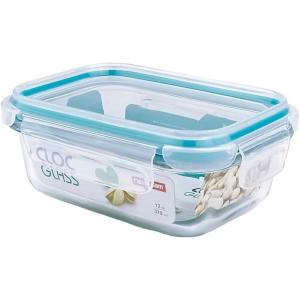 image:imageNeoflam Cloc Glass 27oz Square Food Storage Emerald12 ounces
