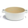 image:imageNEOFLAM FIKA 27QT Nonstick Stock Pot Casserole for Stovetops and Induction Glass Lid with Wood Knob Made in Korea 87  22cmPot 22cm 86inch