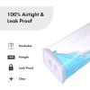 image:imageNeoflam Smart Seal 4pc Rectangular Extra Large Airtight Kitchen Pantry CanisterOrganizer Clear Plastic Storage Container Set Simple Twist Lid 100 Leak Proof Dishwasher Safe BPA Free WhiteWhite Lid