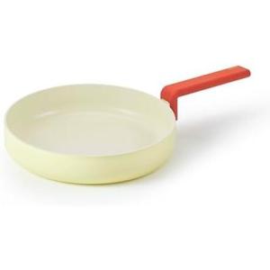 image:imageNeoflam Danish Forged 95 Stir Frying Pan with Handle Kitchen Nonstick Ceramic Coating Tamagoyaki Omelet Skillet Healthy Cooking Induction Compatible Cookware Made in Korea 24cm