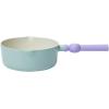 image:imageBetter Finger Kitchen Nonstick 7 Inch Mini Wok Pan with Handle Healthy Cooking Ceramic Coating Milk Melting Pot with 2 Pour Spouts Induction Compatible Multi Cookware Made in Korea 18cm Wok Pan18cm Wok Pan