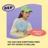 image:imageBetter Finger Kitchen Nonstick 7 Inch Mini Wok Pan with Handle Healthy Cooking Ceramic Coating Milk Melting Pot with 2 Pour Spouts Induction Compatible Multi Cookware Made in Korea 18cm Wok Pan22cm Wok Pan