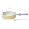 image:imageNeoflam Better Finger Cookware Set  Min 3Piece Ceramic Coating Kitchen Pot and WokSignature Yellow 3Piece