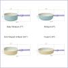 image:imageNeoflam Better Finger Cookware Set  Yellow 3Piece Ceramic Coating Kitchen Pot and PanAllinOne Mint and Yellow 4Piece