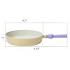 image:imageNeoflam Better Finger Cookware Set  Yellow 3Piece Ceramic Coating Kitchen Pot and PanYellow 3Piece