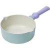 image:imageNeoflam Better Finger Kitchen Non Stick 9 Inch Stir Frying Wok Pan with Handle Healthy Cooking Nonstick Ceramic Coating Skillet Induction Compatible Cookware Made in Korea 22cm Wok Pan18cm Wok Pan