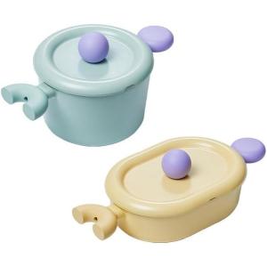 image:imageNeoflam Better Finger Cookware Set  All in One 8Piece NonStick Ceramic Coated Pots and PansCasserole Mint and Yellow 4Piece