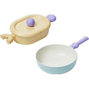 image:imageNeoflam Better Finger Cookware Set  Mint and Yellow Daily 5Piece Ceramic Coating Kitchen Pots and PanBeginner Mint and Yellow 3Piece