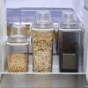 image:imageNeoflam 3 Set Airtight Kitchen Pantry Dry Food Container with Handle Dog Cat Pet Feed Dispenser with Measuring Cup Refrigerator Cabinet Organization for Cereal Rice Grain Pasta 44 oz 1300ml44 oz