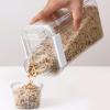 image:imageNeoflam 3 Set Airtight Kitchen Pantry Dry Food Container with Handle Dog Cat Pet Feed Dispenser with Measuring Cup Refrigerator Cabinet Organization for Cereal Rice Grain Pasta 44 oz 1300ml61 oz