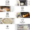 image:imageNeoflam 6Piece Comodo Glass Food Storage Containers with Lids  Airtight Stackable Meal Prep Set  BPAFree Microwave Oven Air Fryer Freezer Safe  Reusable Glass Containers for Home amp Office
