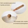 image:imageNeoflam Atelier 95Inch Nonstick Stir Frying Pan with Wood Handle Healthy Cooking Non Stick Ceramic Coating Skillet Induction Compatible Cookware Made in Korea95 Wok