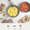 image:imageNeoflam Midas PLUS 9pc Nonstick Cast Aluminum Cookware Set PFOA Free Kitchenware with SaucepanFrying PanStoveOven Pot Tempered Glass Lid and Smart Detachable HandleOven SafeSpaceSavingEmeraldMisty Forest
