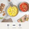 image:imageNeoflam Midas PLUS 9pc Nonstick Cast Aluminum Cookware Set PFOA Free Kitchenware with SaucepanFrying PanStoveOven Pot Tempered Glass Lid and Smart Detachable HandleOven SafeSpaceSavingEmeraldEmerald