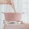 image:imageNeoflam Retro Pink 6Piece Cookware Set with Glass Lid  Nonstick Casserole Pot Saucepan amp Dutch Oven for Healthy Cooking Simmering Stewing Kitchen Decor Made in Korea