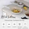 image:imageNeoflam Vulcan Ivory 11 Nonstick Frying Pan with Ergonomic Handle Cast Aluminum Lightweight Ceramic Coated Skillet for Omelets Stir Fry PFAS PFOA Free Induction Ready Made in Korea11 Pan
