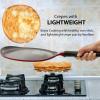 image:imageCrepe pan Neoflam Ceramic Nonstick pan 10 inch Bakelite Handle Tawa pan Griddle Pancake Maker Skillet Omelette Tortilla Roti Naan Dosa Lightweight PFOA free RedChili Pepper Red