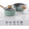 image:imageKitchen Essential 19QT Saucepan with Lid Healthy Cooking DieCast Sauce Pot with Bakelite Handle Induction Compatible Cookware Made in Korea 18cm 77 Sauce Pot