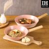 image:imageNeoflam 11 Non Stick Frying Pan with Wood Handle  Ceramic Coated Saute Skillet for Healthy Cooking PFOA Free Lightweight Even Heat Distribution Induction amp All Stovetops Made in Korea11 Pan