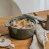 image:imageNeoflam 14QT Kitchen Nonstick Ceramic Clay Cooking Casserole Hot Pot with Lid Stew Rice Noodle Soup Steamer Oven amp Dishwasher Safe Dutch Oven Made in Korea 7  18cm