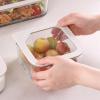 image:imageNeoflam 2 Set FIKA One Borosilicate Glass Food Container with Lid Microwave Oven Dishwasher Freezer Safe Stylish Home Deco Modern Kitchen Storages Refrigerator Canisters 44oz 1300ml 137qt31 oz