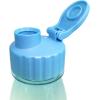 image:imageNeoflam 24 oz Flip Top Tritan BPAFree Water Bottle PurpleBlue